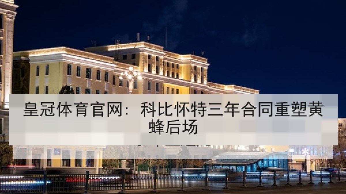 皇冠体育官网: 科比怀特三年合同重塑黄蜂后场